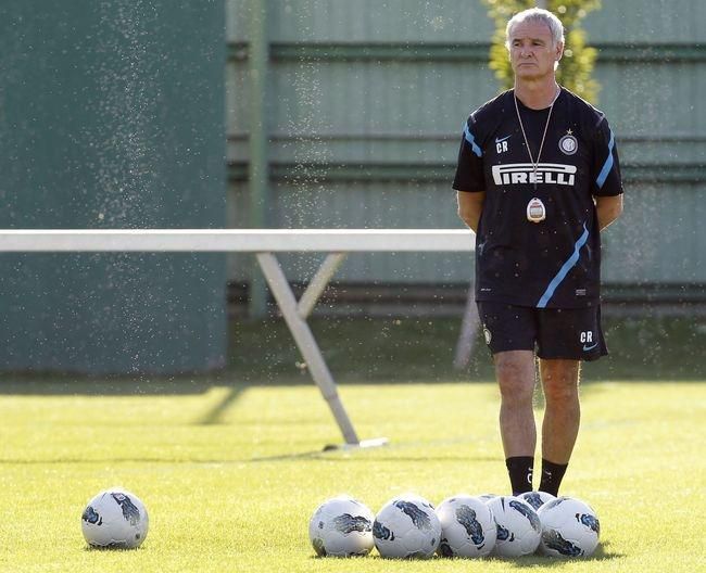 Ranieri inter prvytrening fotodna