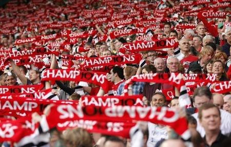 Manchester united champions choreo