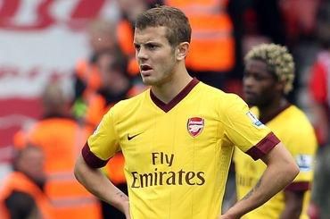 Wilshere arsenal sklamanie vs stoke maj2011