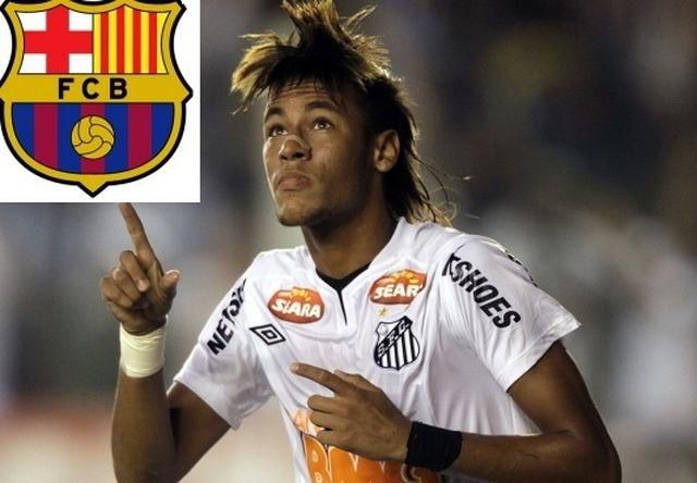 Neymar barcelona santos