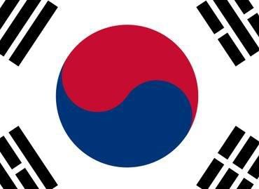 Korea vlajka narodna