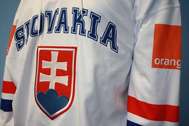 Slovensky hokejovy dres oranger foto