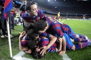 Barcelona hraci radost lm stvrtfinale
