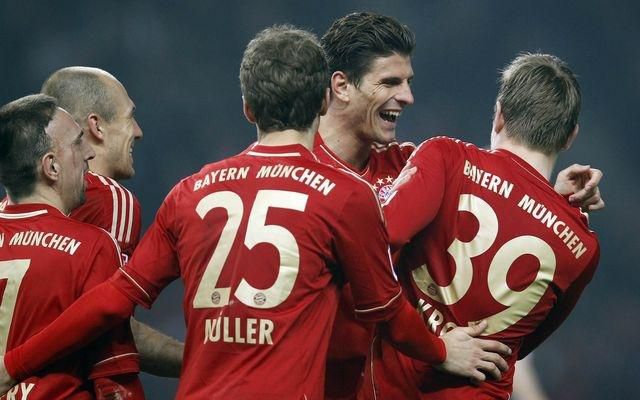 Bayern mnichov hraci gol mar12