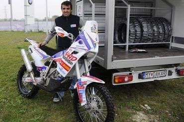 Ivan Jakeš na Rally Dakar 2012 s novým tímom