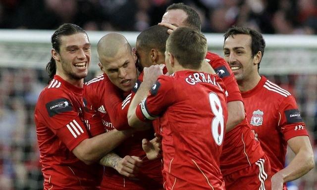 Skrtel a spol liverpool goool vs cardiff carling cup finale feb2012