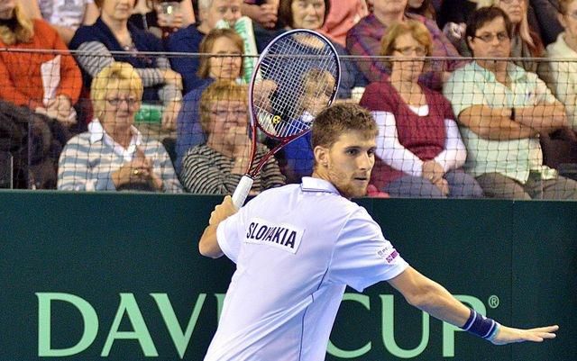 Klizan martin davis cup glasgow feb12