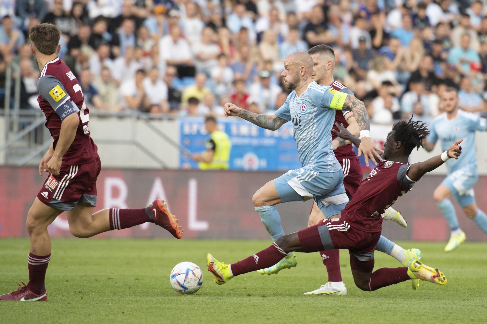 Fortuna liga: ŠK Slovan Bratislava - FK Železiarne Podbrezová