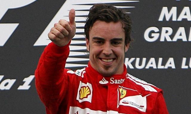 Alonso ferrari malajzia victory mar2012 reuters
