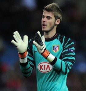 De gea david atletico madrid potlesk jul2011