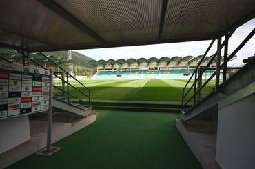 Stadion pod dubnom zilina pohlad z utrob