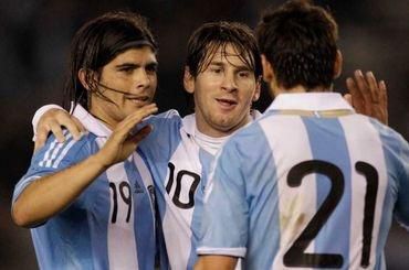 Messi a spol argentina copa america 2011