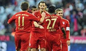 Bayern hraci radost vs kolin dec2011