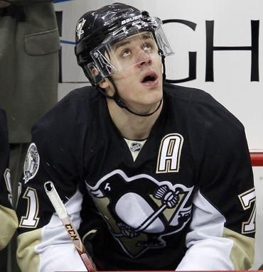 Malkin pittsburgh striedacka pohlad hore feb2011