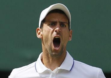 Novakdjokovic wimbledon vykrik mega tenis