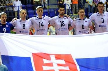 Slovensko volejbalisti vlajka jul2011