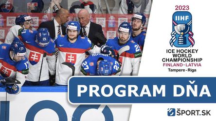 MS v hokeji 2023: Program dňa - nedeľa 21. máj - dnes hrá Slovensko