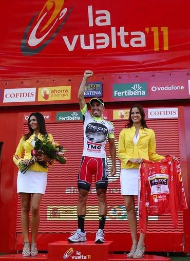 Cobo juan jose vuelta2011 victory1 sep2011