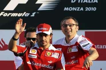 Domenicali stefano alonso fernando sef ferrari