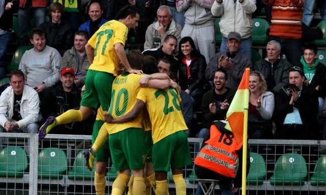 Zilina hraci radost vs slovan apr2012