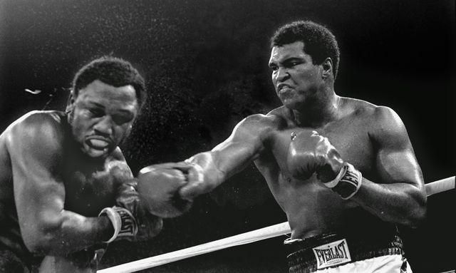 Muhammad ali  vs joe frazier velka foto