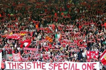 Liverpool fc the kop tribuna