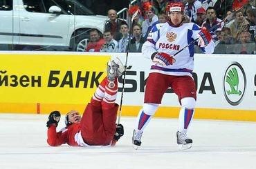 Artjuchin rusko vs rachunek cesko maj2011 iihf com