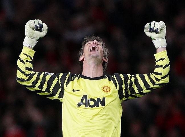 Edwin van der sar manchester united postup stvrtfinale lm 2011 fotodna