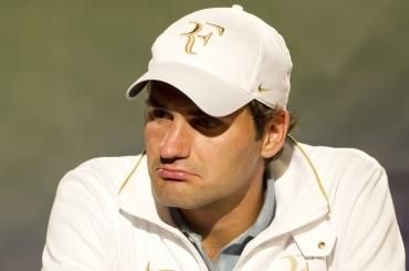 Federer smutny tlackovka wimbledon 2010