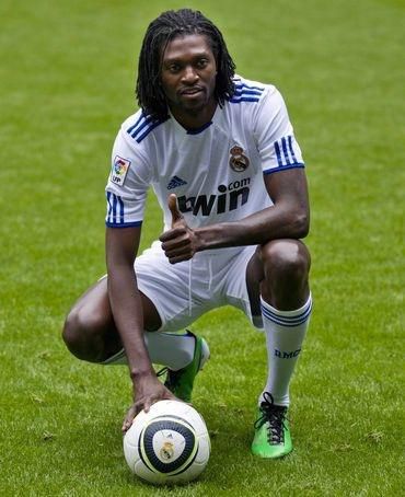 Adebayor real madrid prestup predstavenie jan2011