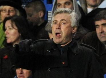 Carlo ancelotti trener fcchelsea zuvacka