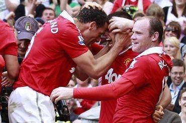Rooney ferdinand hernandez man utd goool maj2011