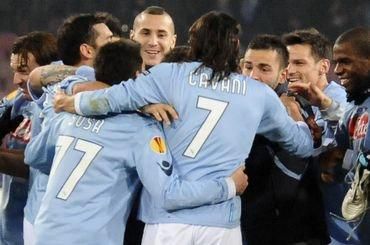 Cavani a spol neapol hraci radost el2010