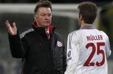 Bayern michov van gaal muller marec 2010