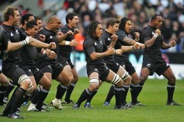 Rugby novy zeland sportove ritualy bojovy tanec