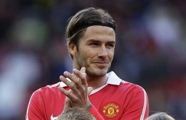 Beckham david man united tlieska