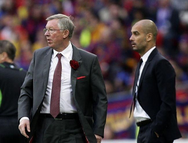 Ligamajstrov treneri guardiola ferguson