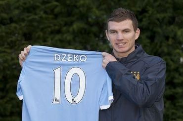 Dzeko edin dres manchester city