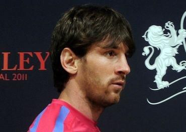 Messi fotka logo wembley