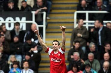 Van persie robin arsenal gol