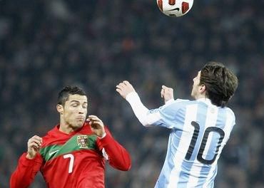 Messi argentina cristiano ronaldo portugalsko