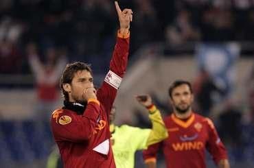 Totti francesco as rim vitazne gesto