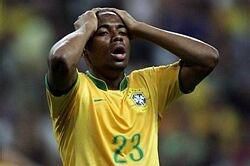 Brazilia robinho sklamanie