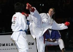 Karate-MS: Zo Slovákov zatiaľ najpresvedčivejšia  Monika Višňovská