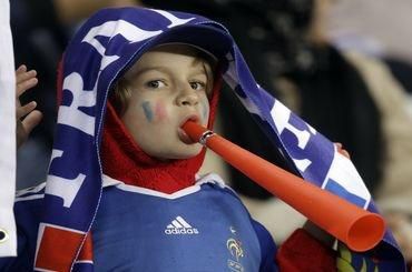 Francuzsko fans vuvuzela