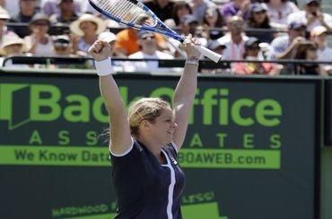 Kim clijstersova radost miami 2010