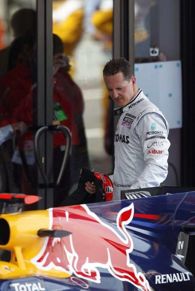 Michael schumacher mercedes formula cumi na red bull