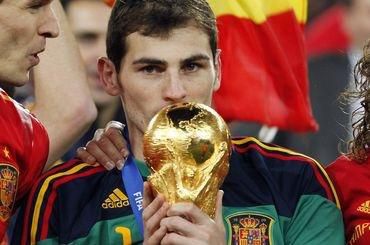 Casillas spanielsko bozkava trofej ms2010