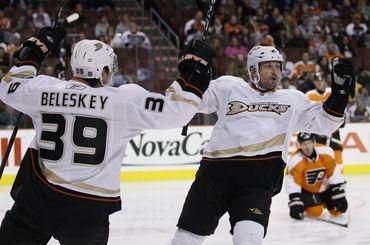 Visnovsky lubomir anaheim ducks gol