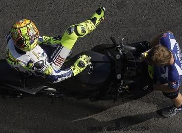 Valentino rossi motogp z vrchu